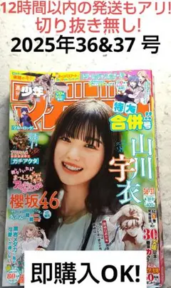 週刊少年マガジン 2025年 36 37号