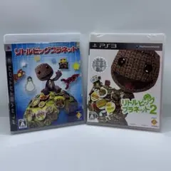 PS3)リトルビッグプラネット1(開封済),2(未開封)セット