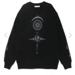 【新品未使用】melt the lady horoscope sweat 乙女座 MELT THE LADY ホロスコープスウェット 黒 乙女座 Melt the lady