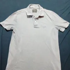 Abercrombie & Fitch ライトグレー ポロシャツ S