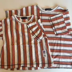 zūppa di zuccu 半袖Tシャツ 130cmと100cm 兄妹ペア