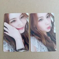 TWICE　トレカ　ソロ盤　サナ　2枚