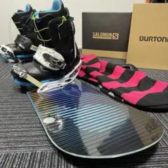 BURTON 151cm メンズスノーボードセット