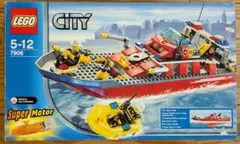 レゴシティLEGOCITY#7906 消防ボート（モーター動作）