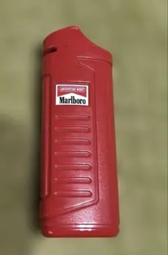 マルボロ　ライターケース　赤　Marlboro