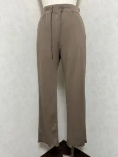 GU リブスリムストレートパンツQ Mサイズ