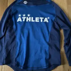 ATHLETA 青 長袖 ウェア