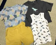 4点まとめ売り 子供服 プティマイン petit main ハーフパンツ