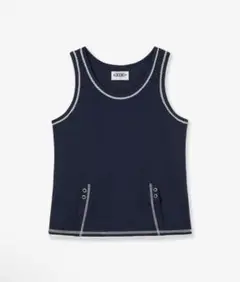 aeae LACE POCKET SLEEVELESS タンクトップ