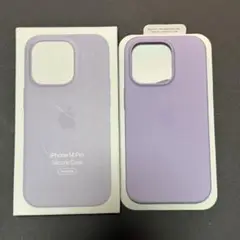 iPhone14Pro ライラック 紫　シリコーン 純正　Apple