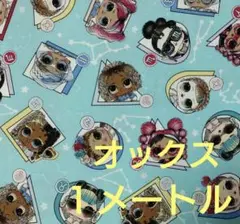 L.O.Lサプライズ！　水色系　オックス1メートル