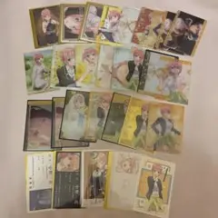 5等分の花嫁 中野一花 ヴァイスシュヴァルツ ウエハース シール などまとめ売り