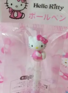 キティ　ボールペン　マスコット　ドット