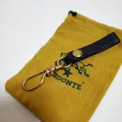 美品　イルビゾンテ　IL BISONTE　キーホルダー　キーリング