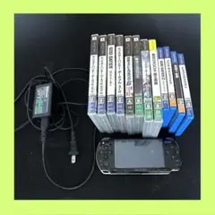 Sony PSP 2000本体 ブラック ゲームソフト付き