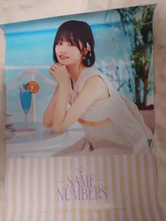 乃木坂46 Same numbers 特典ポスター　中西アルノ
