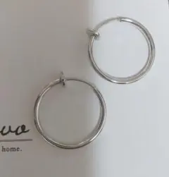 新品 両耳用 フープイヤリング 20mm