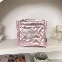 収納バスケット ボックス 韓国 インテリア 部屋 雑貨 ハート リボン オシャレ