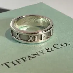 ★正規美品★Tiffany ティファニー アトラスリング 12号 12.5号