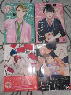【BL漫画】妄想腐男子くん上下巻＋2冊