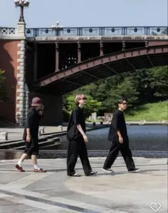 Wide Dad 25ss ／SHADE TECH EASY PANTS