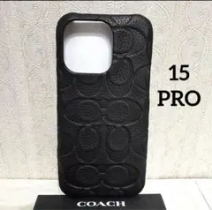美品になります。COACH スリムラップケース iPhone 15 Pro