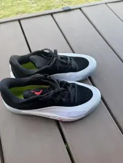 Jordan バスケットボールシューズ ブラック/ホワイト/グリーン ザイオン