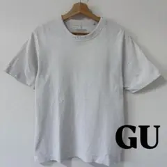【美品】GU クルーネックTシャツ　白　M