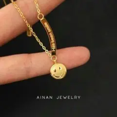 新品18金ゴールドのネックレス0716