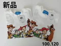 新品未使用　ディズニー　トイ・ストーリー　キッズ　半袖シャツ　おまとめ