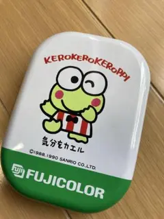けろけろけろっぴ　缶　フジカラー　当時もの
