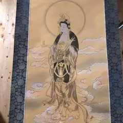 観音様 掛軸