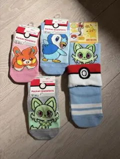 ポケットモンスター キッズ靴下 4足セット　15〜20サイズ