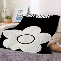 MARY QUANT (マリークワント)でかっロゴ仕様☆毛布【75×100cm】