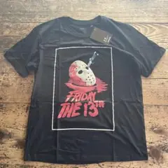 新品　オフィシャル（公式）13日の金曜日　 ムービーTシャツ　黒　L