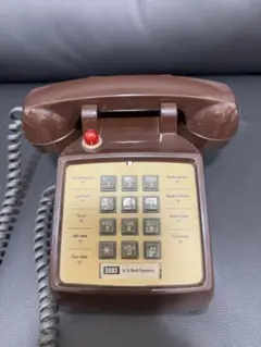 未使用品　レトロモダン　電話機　US Bell System 80's 電話機 U.S Bell System EL067 レトロ アメリカン家具 - メルカリ