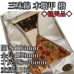 【極美品】三味線 撥 本鼈甲