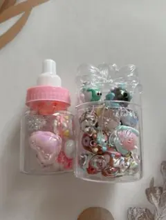 手書きビーズなど ケース入り
