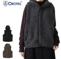 オーシバル　 ベージュ ダウンベスト　美品 ORCIVAL（オーシバル）｜ダウンベスト（ベージュ系）一覧 - WEAR