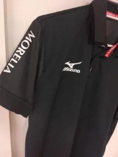 ミズノ モレリア 半袖 ポロシャツ ブラック