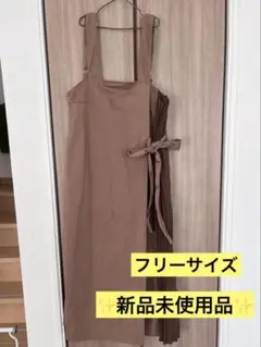 ♡新品未使用♡ブラウン リボン付き ロングスカート