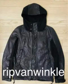 ripvanwinkle リップヴァンウィンクル レザーブルゾン