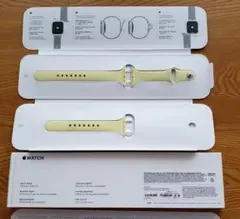 Apple Watch スポーツバンド レモンクリーム　中古品