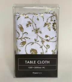 Francfranc テーブルクロス ゴールド花柄