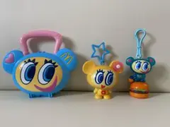 【3点セット】エンジェルブルー マック　マクドナルド ナカムラくん　おもちゃ
