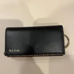 Paul Smith 黒 レザー キーケース