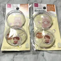 新品未使用　DAISO ダイソー　キーホルダーキット　カプセル型