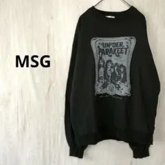 MSG ピグメント加工スウェットプルオーバー 21
