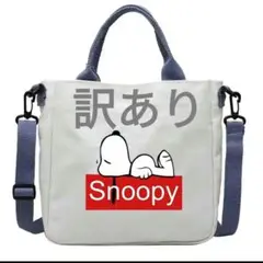 【訳あり】SNOOPY-キャンバスショルダーバッグ　　SNB705