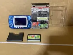 ジャンク品　ワンダースワン　クリア　電車でgo
